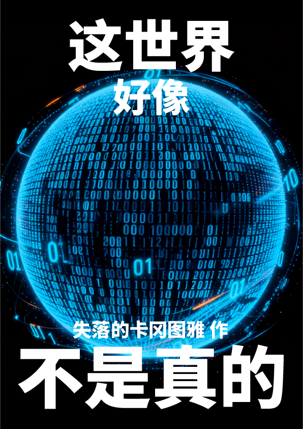 这世界好像不是真的