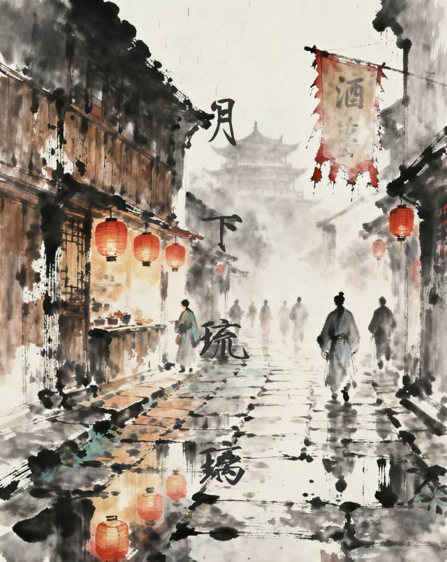 月下琉璃