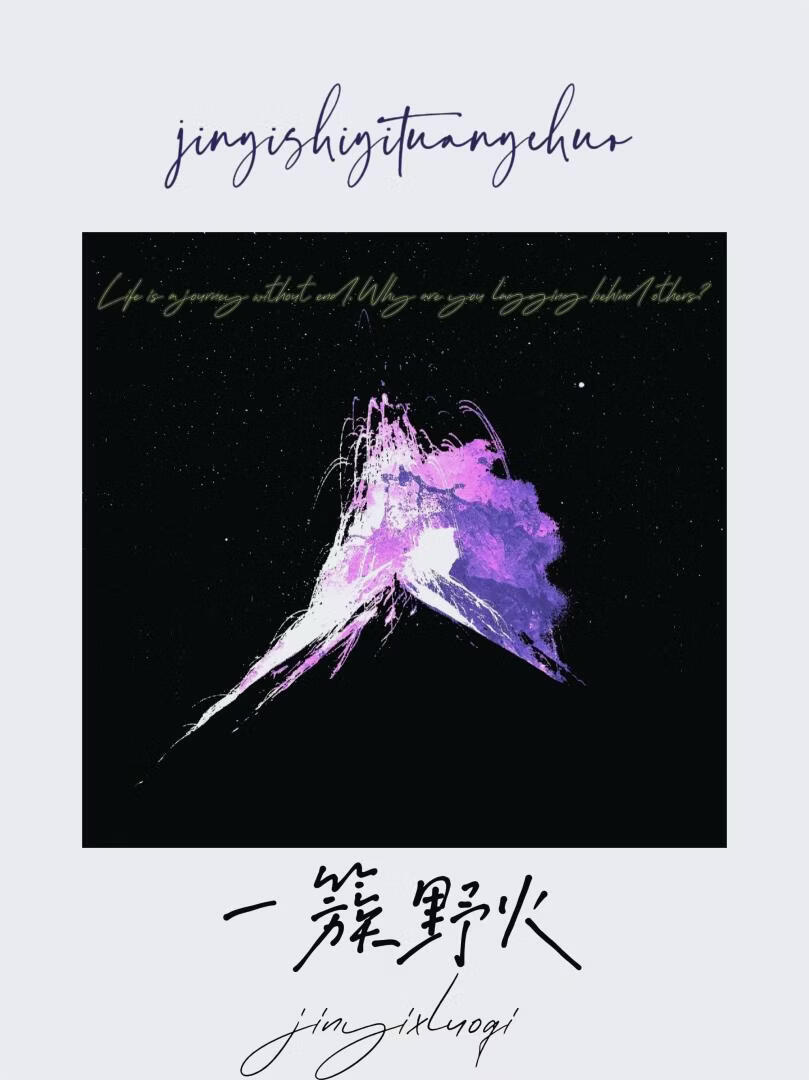 一簇野火